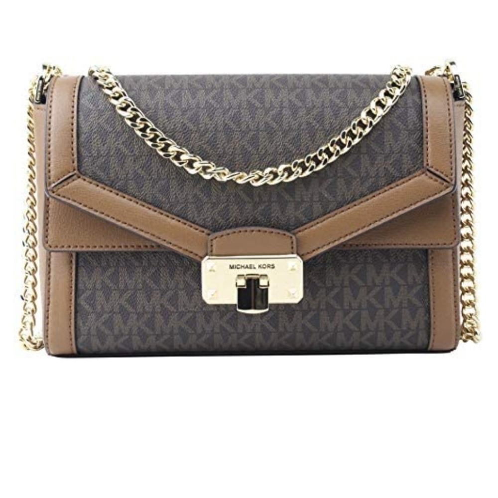 Michael Kors Jet Set Signature Kinsley Md Crossbdy - Picture 7 of 10